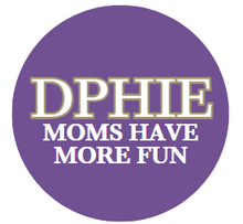 Load image into Gallery viewer, Sorority Moms Have More Fun Button