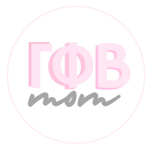 Load image into Gallery viewer, Sorority Mom Button