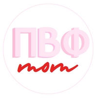 Load image into Gallery viewer, Sorority Mom Button