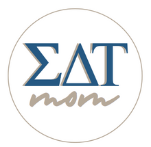 Load image into Gallery viewer, Sorority Mom Button