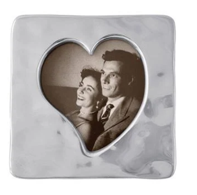 Mariposa Small Square Open Heart Frame