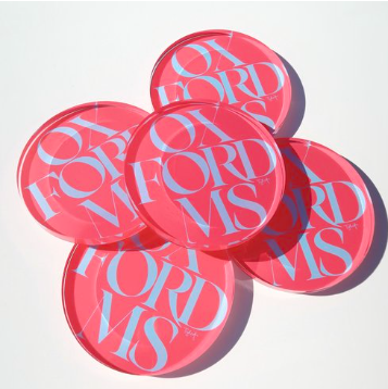Oxford Acrylic Coaster