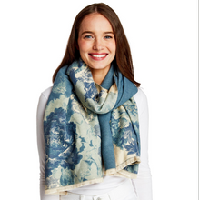 Load image into Gallery viewer, Floral Shawl