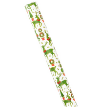 Load image into Gallery viewer, Caspari Animal Topiaries Gift Wrap