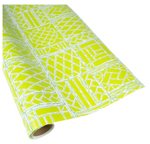 Load image into Gallery viewer, Caspari Bamboo Screen in Green Gift Wrap