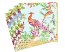 Load image into Gallery viewer, Caspari Chelsea Birds Paper Cocktail Napkins