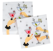 Load image into Gallery viewer, Caspari Aperitivo Cocktail Napkins
