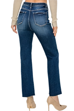 Load image into Gallery viewer, Risen High Rise Button Fly Ankle Flare Jeans