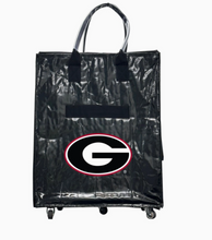 Load image into Gallery viewer, UGA Black Rolling Bag