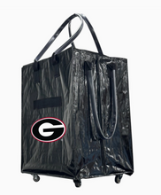 Load image into Gallery viewer, UGA Black Rolling Bag