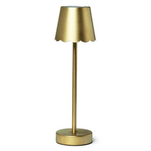 Load image into Gallery viewer, Gold Cordless LED Lamp