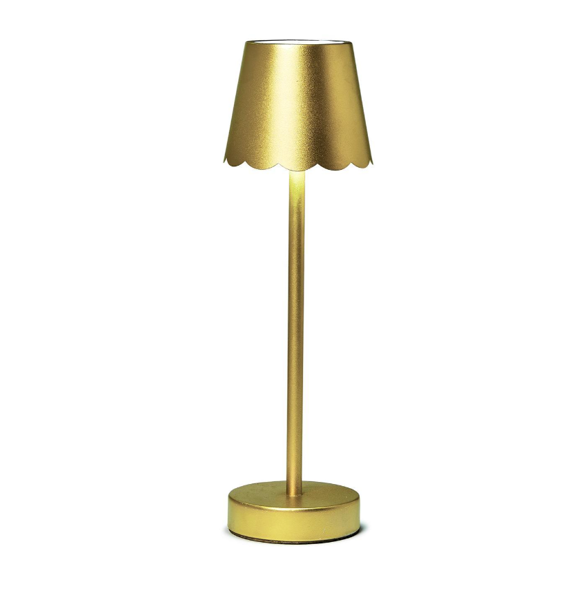 Gold Cordless LED Lamp