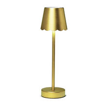 Load image into Gallery viewer, Gold Cordless LED Lamp