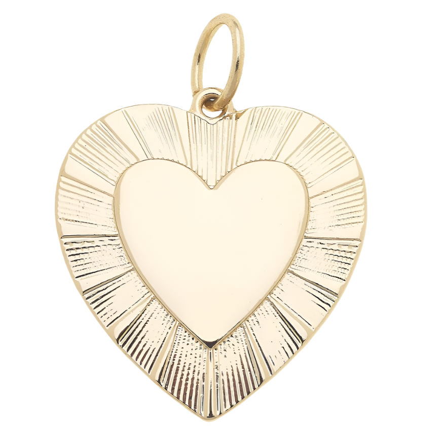 Glowing Heart Charm