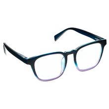 Load image into Gallery viewer, Peepers Latte Blue/Purple Readers
