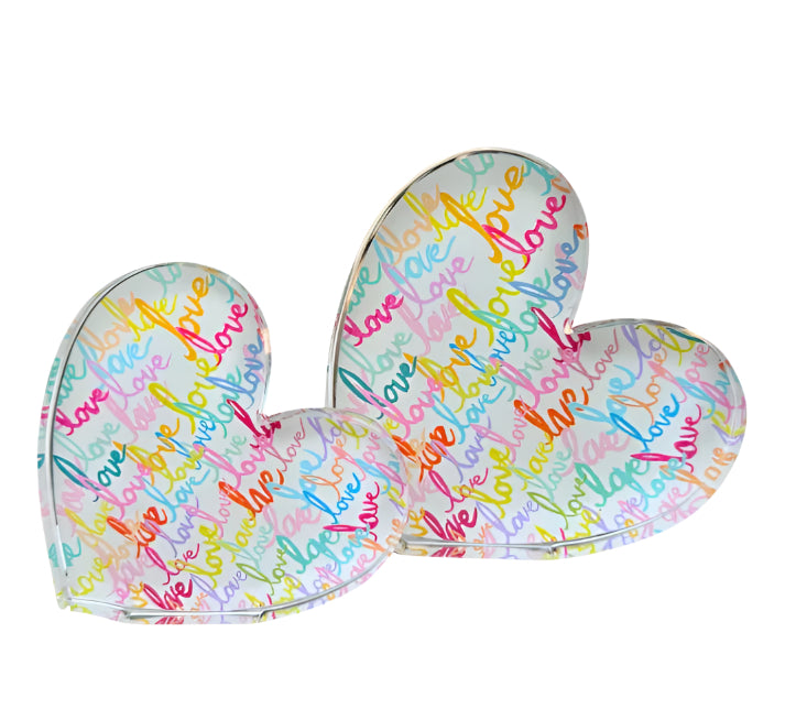 Love Heart Acrylic Shelfie