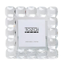 Load image into Gallery viewer, Brilliant Cut 3" x 3" Crystal Photo Frame'