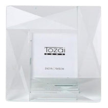 Load image into Gallery viewer, Brilliant Cut 3" x 3" Crystal Photo Frame'