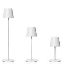 Load image into Gallery viewer, White Adjustable Cordless Lamp