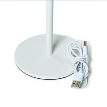 Load image into Gallery viewer, White Adjustable Cordless Lamp