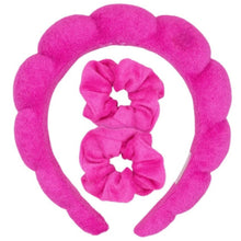 Load image into Gallery viewer, Spa Headband with Scrunchies