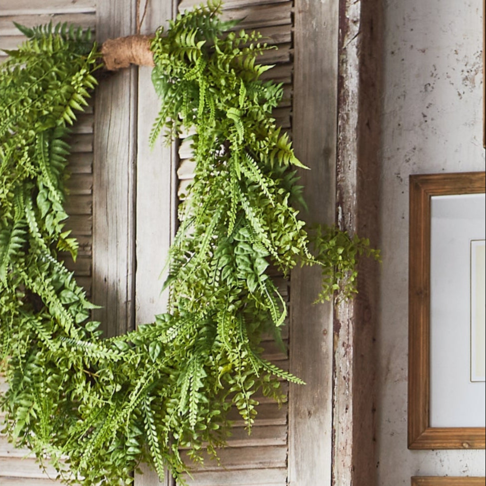 36" FERN WREATH