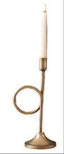 Load image into Gallery viewer, Trumpet Candle Holder