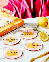 Load image into Gallery viewer, Acrylic Coaster Sets: Rosé All Day Set of 2