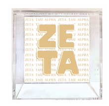 Load image into Gallery viewer, Sorority 6X6 Acrylic Tray