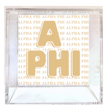Load image into Gallery viewer, Sorority 6X6 Acrylic Tray