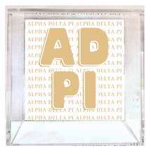 Load image into Gallery viewer, Sorority 6X6 Acrylic Tray