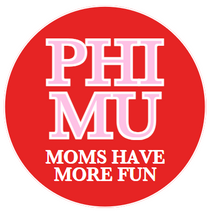 Load image into Gallery viewer, Sorority Moms Have More Fun Button