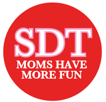 Load image into Gallery viewer, Sorority Moms Have More Fun Button