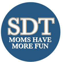 Load image into Gallery viewer, Sorority Moms Have More Fun Button