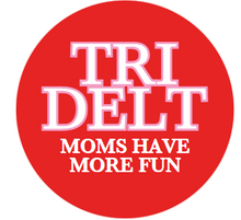 Load image into Gallery viewer, Sorority Moms Have More Fun Button