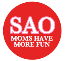 Load image into Gallery viewer, Sorority Moms Have More Fun Button
