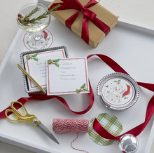 Load image into Gallery viewer, Mariposa Holly Berry Beaded Note Pad Holder