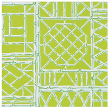 Load image into Gallery viewer, Caspari Bamboo Screen in Green Gift Wrap