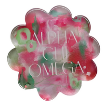 Load image into Gallery viewer, Sorority Watercolor Acrylic Coasters
