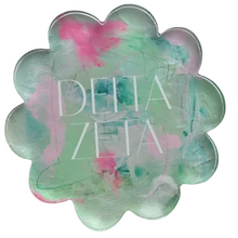 Load image into Gallery viewer, Sorority Watercolor Acrylic Coasters