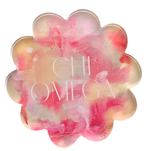Load image into Gallery viewer, Sorority Watercolor Acrylic Coasters
