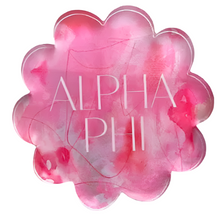 Load image into Gallery viewer, Sorority Watercolor Acrylic Coasters