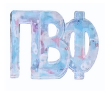Load image into Gallery viewer, Sorority Watercolor Acrylic Shelf Letters