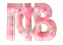 Load image into Gallery viewer, Sorority Watercolor Acrylic Shelf Letters