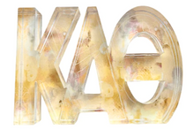 Load image into Gallery viewer, Sorority Watercolor Acrylic Shelf Letters