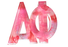 Load image into Gallery viewer, Sorority Watercolor Acrylic Shelf Letters