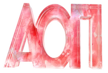 Load image into Gallery viewer, Sorority Watercolor Acrylic Shelf Letters