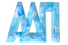 Load image into Gallery viewer, Sorority Watercolor Acrylic Shelf Letters