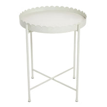 Load image into Gallery viewer, Scallop Edge Round Side Table