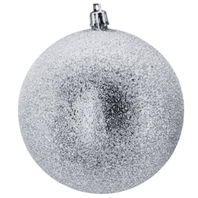 Large Glitter Ball Ornaments